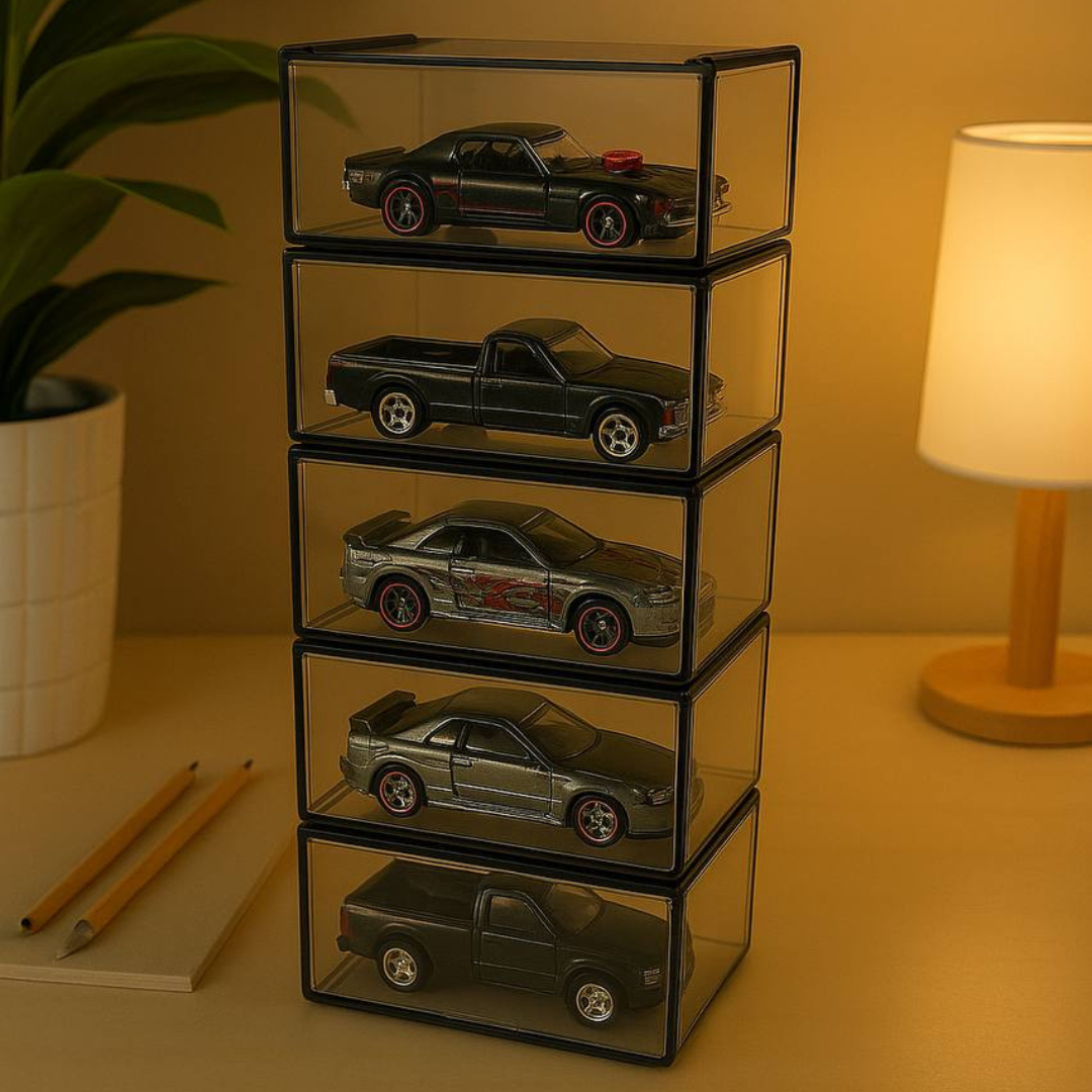 Diecast Storage Box (With Cars)